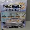 INSAUTO Custom Fit Windshield Sun Shade Accessories for Mazda CX50 CX-50 2023-2026, Foldable Front Window Sunshade, UV & Heat Reflector, Keeps Interior Cool, Includes Storage Bag