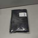 NICETOWN Black Blackout Curtain Blinds - Solid Thermal Insulated Window Treatment Blackout Drapes/Draperies for Bedroom (2 Panels, 42 inches Wide by 63 inches Long, Black)