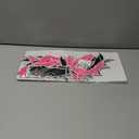 20Pcs Halloween Garage Decoration Magnet Stickers Black Pink Bat Refrigerator Decals Magnet Stickers for Party Home Door Dishwasher Decor