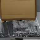 VIVO 17 inch Corner Desk Connector Platform for Mounting Under-Desk Keyboard Trays on L-Shaped Workstations, Black, DESK-AC07S