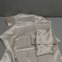 Bedsure Satin Pillowcase with Zipper, Similar to Silk Pillow Cases 2 Pack, Satin Pillow Cases Queen, Silky & Soft Beige Pillow Covers Hair and Skin, Valentines Day Gifts for Women Men, 20x30 Inches