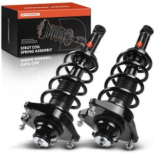 A-Premium Rear Complete Strut & Coil Spring Assembly Compatible with Mitsubishi Eclipse 2006-2012, 2-PC Set