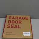 Garage Door Seal Top and Sides Seal Strip Black 34.4FT Rubber Weather Stripping Replacement Soft and Hard Composite, Weatherproofing Universal Sealing