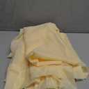 MIULEE 2 Panels Solid Color Sheer Window Curtains Elegant Window Voile Panels/Drapes/Treatment for Bedroom Living Room (54 X 84 Inches Cream Beige)