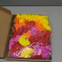 Yilloog 60 Pcs Bulk Artificial Marigold Flowers with Stem | Day of The Dead/Halloween/Diwali Decor, Mexican Fiesta Backdrop | Fake Marigolds for DIY Wreath, Garland, Home Decoration(Mixed Colors)