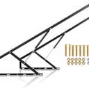 Dyna-Living 4.6FT Bed Lift Mechanism 198lbs/90kg Load Capacity Pneumatic Gas Spring for Storage Bed Box or Sofa Bed
