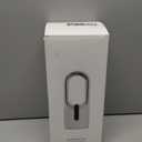 Desk Fan Bladeless, 11.8 Inch Office Fan Small, Quiet, 3 Speed Adjustment, Touch Control, Easy to Clean, Desk Fans Small Quiet, Ideal for Office, Living Room, Bedroom (Gray/Dark Red)