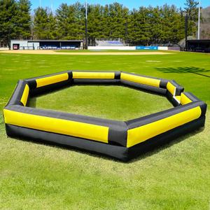 OZIS Gaga Ball Pit Inflatable 20FT with Built-in Blower, Portable Gaga Pit for Indoor Outdoor School Family Activities Easy to Setup