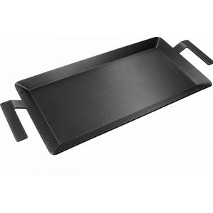 Universal Carbon Steel Griddle for Gas Grill, Stove top & Induction Cooktop
Griddle Pan Fits Versatile Stovetop Oven; Flat Top Plate for Charbroil Etc. All Gas & Charcoal Grill