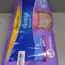 Always Discreet Adult Diapers for Women, Incontinence Underwear, Postpartum Essentials, Disposable Briefs, Max Absorbency, Bladder Leak Protection, Large, 28ct