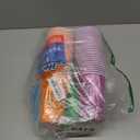 Hefty Party On Disposable Plastic Cups, Assorted, 16 Ounce, 100 Count