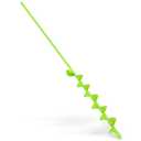 SYITCUN Auger Drill Bit for Planting - 2" X 32" Heavy-Duty Garden Auger Spiral Drill Bit - Bulb Planter Tool - 3/8" Hex Drive Drill