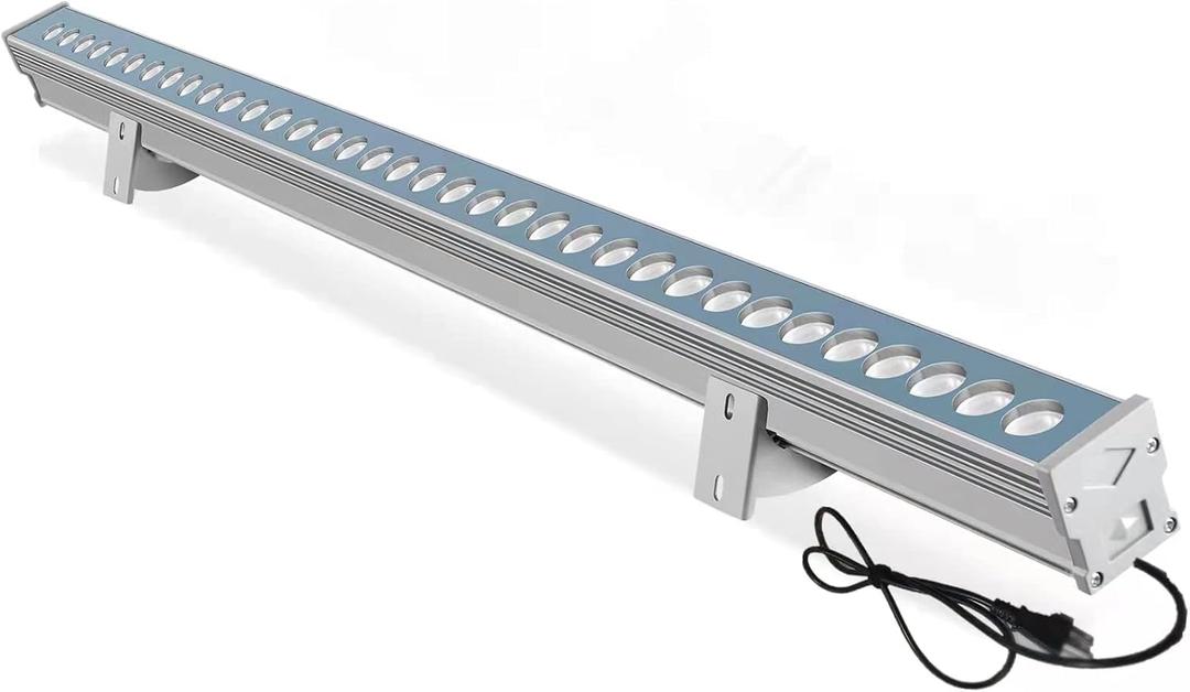 wrasse Wall Washer Lights 36W Outdoor Sign Lighting Waterproof 5000K Plug in 38.9 Inches Outside Wall Wash Light bar for Commercial Advertising Boards Lighting