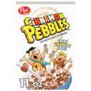 Cinnamon PEBBLES Breakfast Cereal for Kids, Gluten Free, Made with Sweetened Puffed Rice, 11 oz