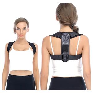 Posture Corrector for Women and Men, Back Brace Adjustable Upper Posture Support, Shoulder Posture Brace,Back Support,Comfortable Back Straightener Support for Clavicle Support
