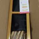 6.6FT Metal Wedding Arch Stand Gold Square Arched Backdrop Frame for Party Ceremony Valentines Day Birthday Bridal Baby Shower Garden Floral Balloon Arch Decoration