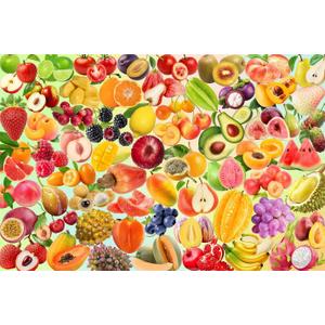 1000 Piece Jigsaw Puzzle for Adults - Bursting with Fruit: A Colorful & Soothing Challenge, Elegant Home Decor Gift for Nature and Art Lovers
