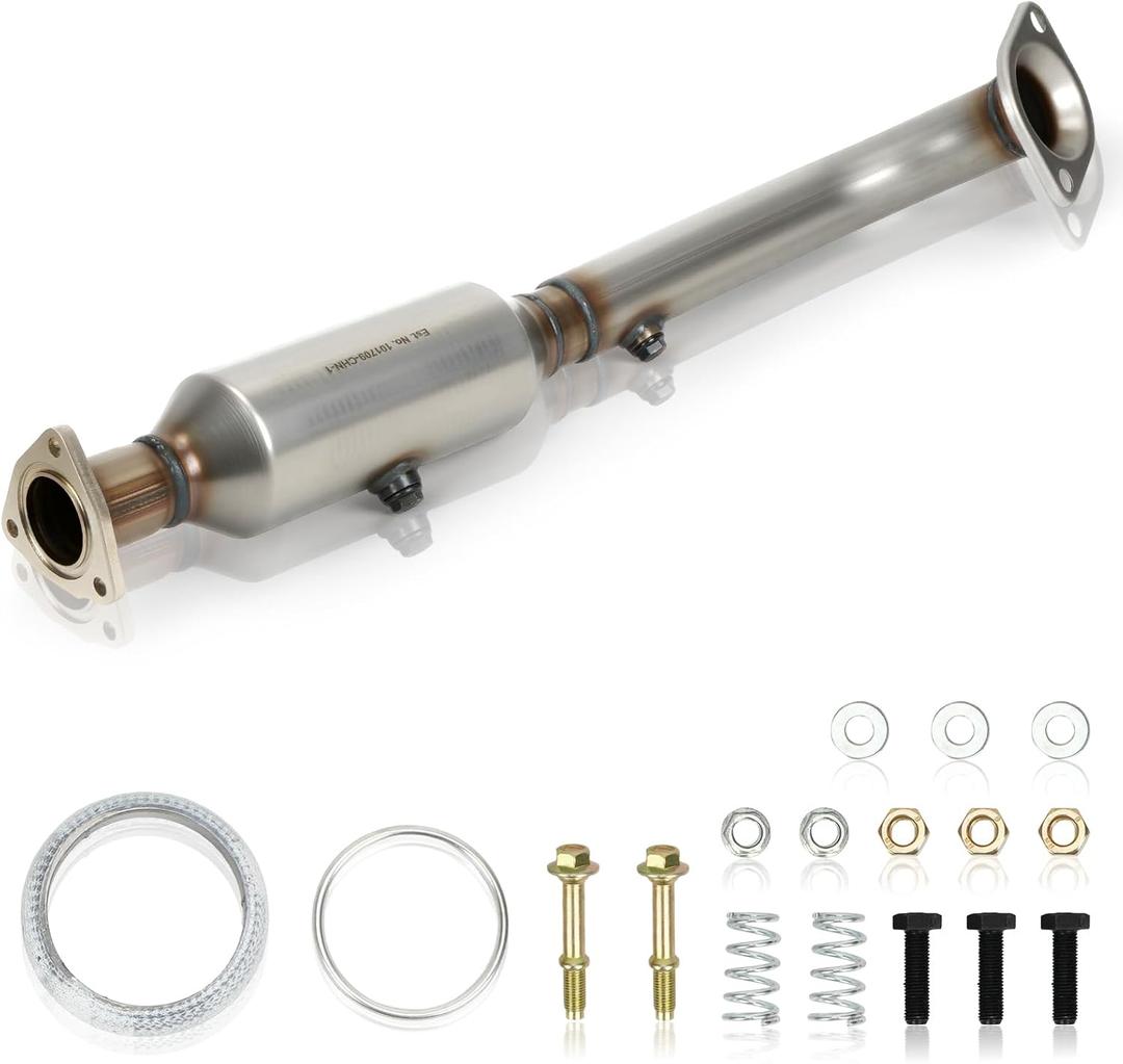 Front Catalytic Converter Kit Direct-Fit for Honda CR-V 2.4L 2007-2009, Catalytic Convertor Replacement for 53782, 18160RZAA00