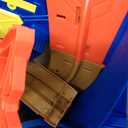 Monster Jam, Supercharge Speedway Playset, Megalodon and El Toro Loco Die-Cast Monster Trucks, Light Up World Finals Track Kids Toys for Boys Ages 3 and Up