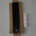 Black Shower Curtain Rod 31 to 104 Inch,1 Inch Diameter Adjustable Spring Tension Curtain Rod No Drilling Stainless Steel Telescoping Rod,No Rust