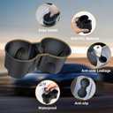 Center Console Organizer Tray 7PCS for Tesla Model Y 2020-2024(Not Fit 2025 New Model Y Juniper) Accessories with Armrest Storage Tray, Hidden Storage Box, Cup Holder Insert, Under Seat Box