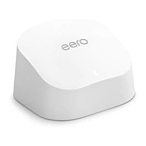 Amazon eero 6 mesh wifi extender - Add up to 1,500 sq. ft. of Wi-Fi 6 coverage to your existing eero mesh wifi network