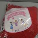 Nasitos Spandex Fitted Tablecloths for 6 Foot Tables - 72 x 30 Inch - 2 Pack Red Stretch Table Clothes, Wrinkle Resistant Rectangle Table Covers for Parties, Trade Show, Craft Show, Birthday