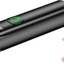 Blukar Rechargeable EDC Flashlight, 360L Mini Keychain Flash Light with 3 Lighting Modes, Memory Function, Waterproof, Compact and Portable Pocket Light for Everyday Carry, Emergency,Camping,Outdoor