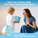Joyreal AAC Device for Autism, Non Verbal Communication Tools for Speech Therapy & Stroke Rehab. Communication Tablet, Autism Talking Aids with 8 Programmable Buttons & Adjustable Volume