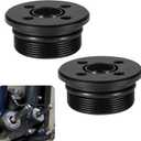 2 PCS Trim Cap Cylinder With Seals & O-ring Fit For Suzuki & Yamaha 4 Cyl 6 Cyl 2 & 4 Stroke 115-300 HP Replace For 48630-96J00 48630-96J01 48630-96J02 48630-96J03 64E-43821-01-00 64E-43821-02-00