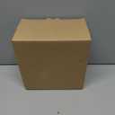 Waggo Simple Solid Dog Bowl and Dog Bowl Stand - Single Iron Stand with Single Ceramic Feeder or Water Bowl (Large, Matte White)