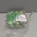 Christmas Tree Hanging Decorations: 12 Pcs Green Christmas Tree Ornaments with Fluffy Feather Hair, Cute Christmas Thief Themed Xmas Balls for Kids Gift, Home Tree Mantel Office Party Decor