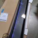 70 inch Electric Fireplace, Ultra-Thin Electric Fireplace Inserts, Ultra-Narrow Frame, Wall Mounted and Recessed Fireplace, Log & Crystal, Touch Screen & Remote Control, 1500W