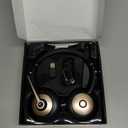 Wireless Headset with Mic for Work, Bluetooth Headphones with Microphone Noise Canceling & USB Dongle, Handsfree 26+ Hours Battery & Mute Button, for Office/Call Center/Laptop/MS Teams/Conference