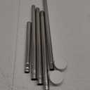 Shower Curtain Rod 27-80 Inches, No Drill Tension Curtain Rod, Adjustable Spring Tension Shower Rods for Bathroom, Kitchens, Windows, No Rust, Silver