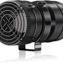 Hon&Guan Boat Blower Fan 3 Inch, 12V Inline Boat Blower Motor Fan, 10000RPM, New Upgraded 7-Blade Engine Blower 130CFM, Durable Marine Bilge Blower, Perfect for Yacht, Caravan, Engine Ventilation