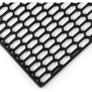 AggAuto 47"x16" ABS Plastic Universal Car Grill Mesh, Automotive Grille Insert Bumper Honeycomb Hole 15x20mm Grids Black