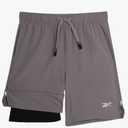 Reebok Boys Shorts - 2 in 1 Basketball Shorts with Compression Liner and Pockets - Gym and Running Boys Athletic Shorts Size 14-16