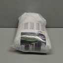 LAMIT Natural Ivory Linen Semi Sheer Curtains 84 inch Length, Cream Light Filtering Soft Thick Neutral Living Room Drapes with Bronze Grommet for Bedroom/Farmhouse, 2 Panels, 52 x 84 Inch