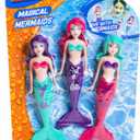 Fun Stuff Banzai Spring and Summer 3 Piece Magical Mermaid Dolls, in Assorted Colors