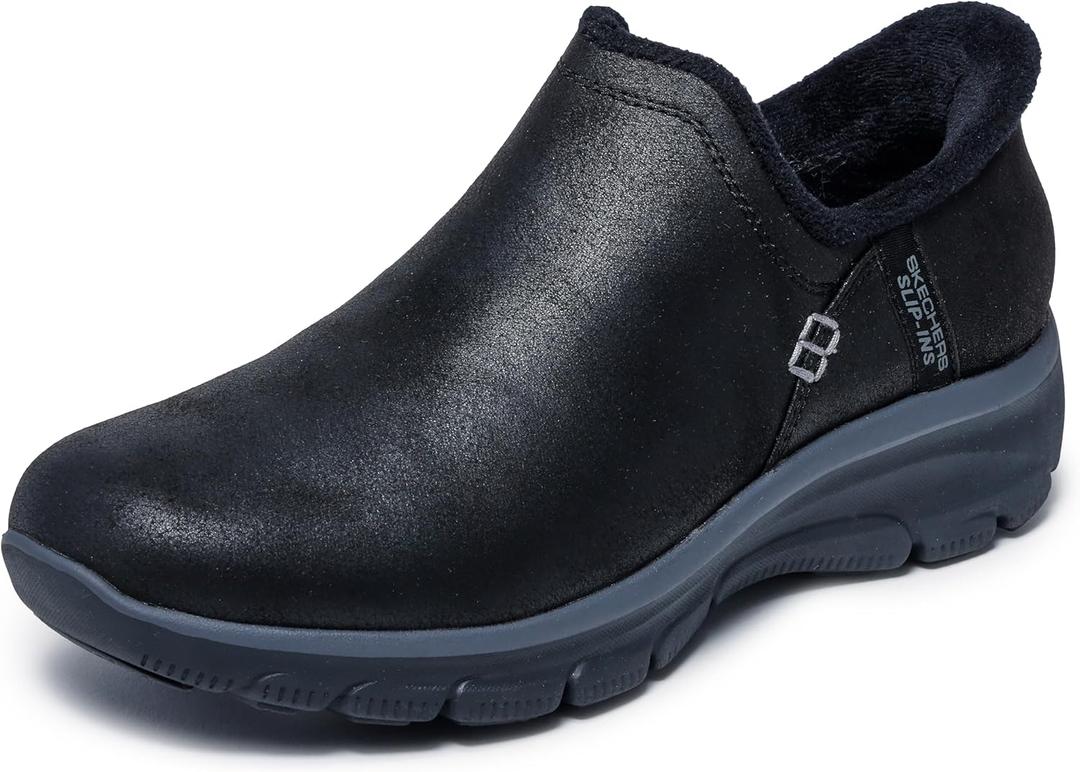 Skechers Women's Easy Going - Modern Hour - Hands Free Slip-ins Ankle Boot (9, Black)