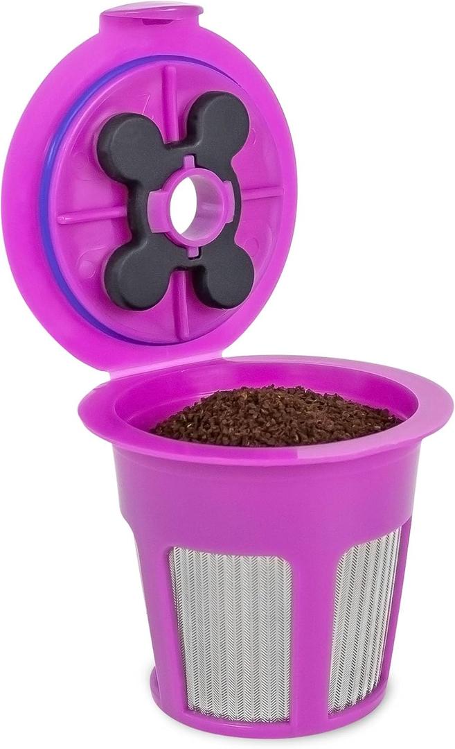 Perfect Pod Universal Caf Cup, Reusable Coffee Pod for Keurig, Refillable Coffee Filter Compatible with both Single Stream and Supreme Multi-Stream Keurig Brewers