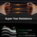 600D BBQ Grill Cover for Outdoor Grill 52inch, Heavy Duty, Waterproof, Weather Resistant, UV & Fade Resistant with Adjustable Drawstring, Gas Grill Cover (Black)