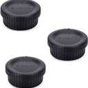 Rear Lens Cap & Body Cap Cover for Nikon F Mount Camera D3500 D3400 D3300 D3200 D3100 D3000 D7500 D7200 D7100 D5600 D5500 D5300 D5200 D5100 D5000 D780 D850 D810A D810 D750 D6 D5 D4s D4-3 Packs