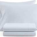 Martha Stewart - Twin Size Sheet Set with Fitted Sheet & Pillowcase