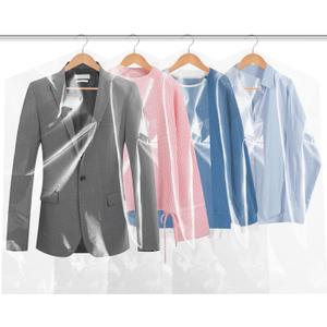90 PCS Dry Cleaner Bags Plastic Clear 35.4 Inches,Garment Bags for Hanging Clothes Plastic Garment Bags Clear Clothes Covers Dry Cleaner Bags Hanging Dust-proof(60x90cm)
