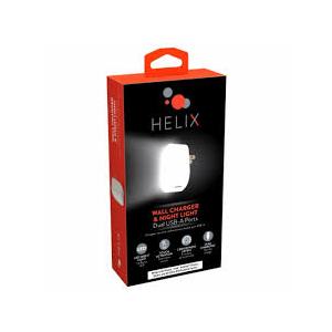 Helix Wall Charger and Night Light
