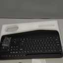 Wireless Keyboard and Mouse Combo  9 Backlit Effects, RGB, Ergo Wrist Rest, Phone Holder, 2.4G Full Size, Rechargeable, Sleep Mode, KM22 MAX Quiet Set for Computer, PC, Laptop, Mac, Windows SABLUTE