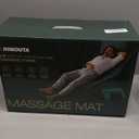 Full Body Massage Mat with Heat, Detachable Massager Pad Deep Tissue Pain Relief,10 Vibrating Motors for Relaxation at Home or Office