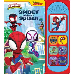 Marvel Spider-man - Spidey and his Amazing Friends  Spidey Makes a Splash Sound Book - PI Kids